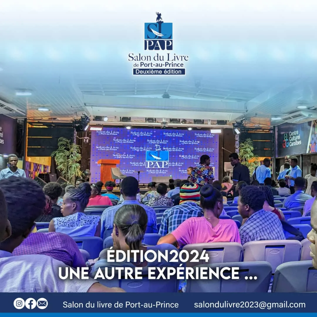 Salon du Livre de Port-au-Prince anonse ouvèti enskripsyon otè pou dezyèm edisyon li Salon du Livre de Port-au-Prince anonse ouvèti enskripsyon otè pou dezyèm edisyon li